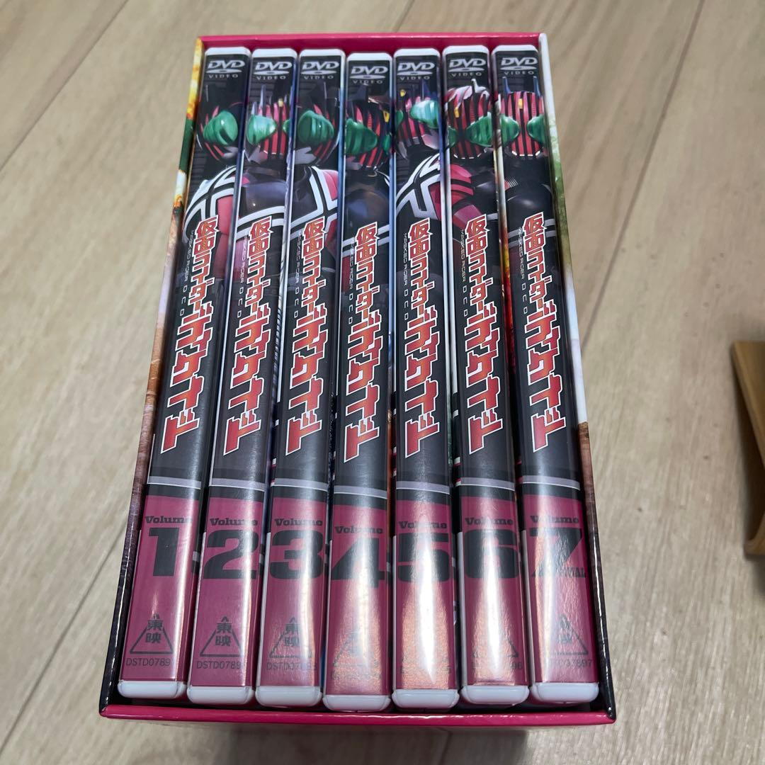 仮面ライダーディケイド DVD 全7巻 まとめ セット / 収納 BOX 全巻