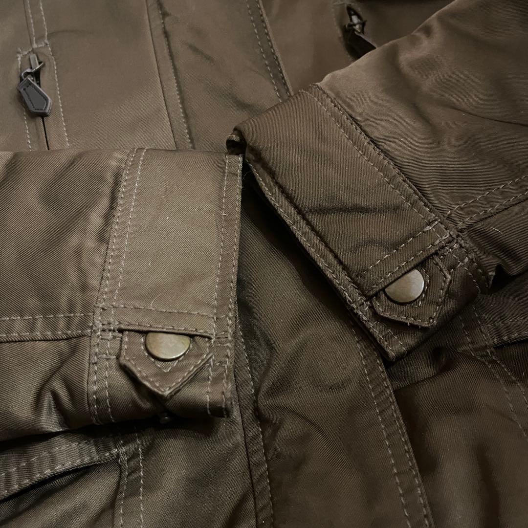 【がりっと】リアルファー ボア 極暖 モッズコート AVIREX