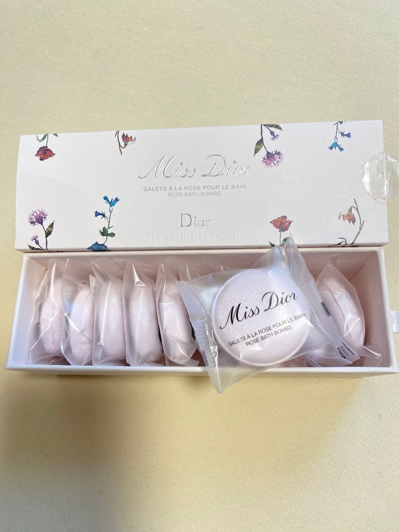 Miss Dior バスボム バスパール 未使用 試供品付