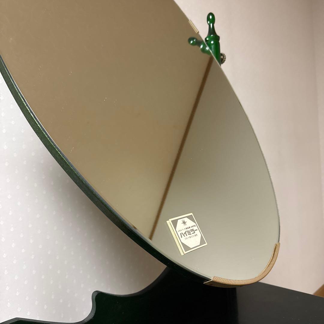 【ぐらつきなし ❗️】アンティーク 昭和レトロ 木製 ドレッサー 鏡台