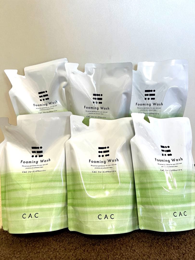 ＣＡＣ化粧品　フォーミングウォッシュ　レフィル6袋　詰め替え用　cac