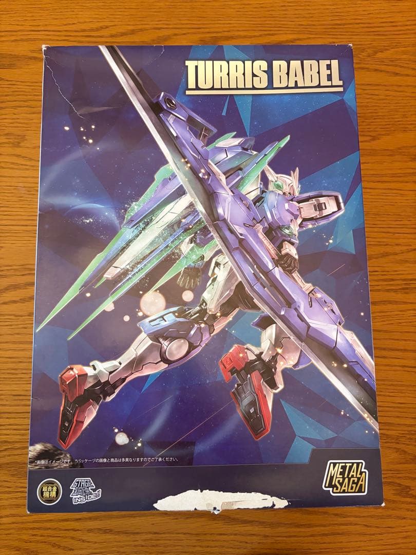 海外版　L BUILD 風　ダブルオークアンタ フルセイバー