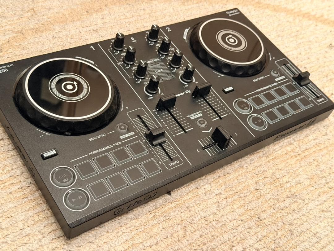 【美品】Pioneer DDJ-200 Bluetooth DJコントローラー