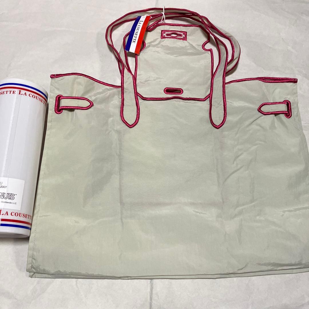 ラクゼット スヌーピー L ライトグレー