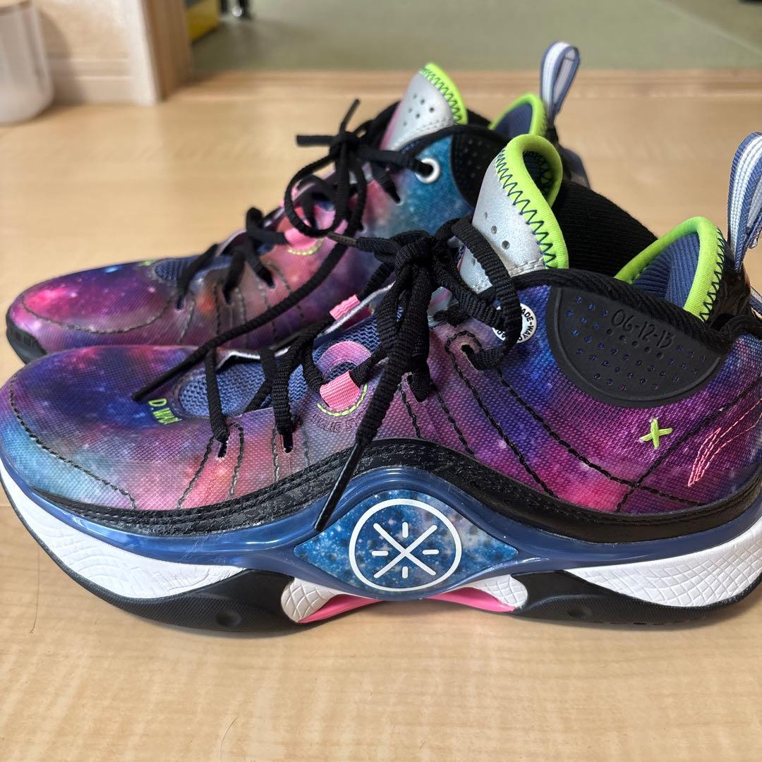 使用数分LI-NING リーニンD.WADESHADOW5 バッシュ25.0cm