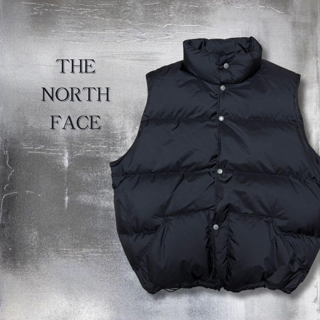 ノースフェイス パープルレーベル ポリシェラ ダウンベスト L 黒