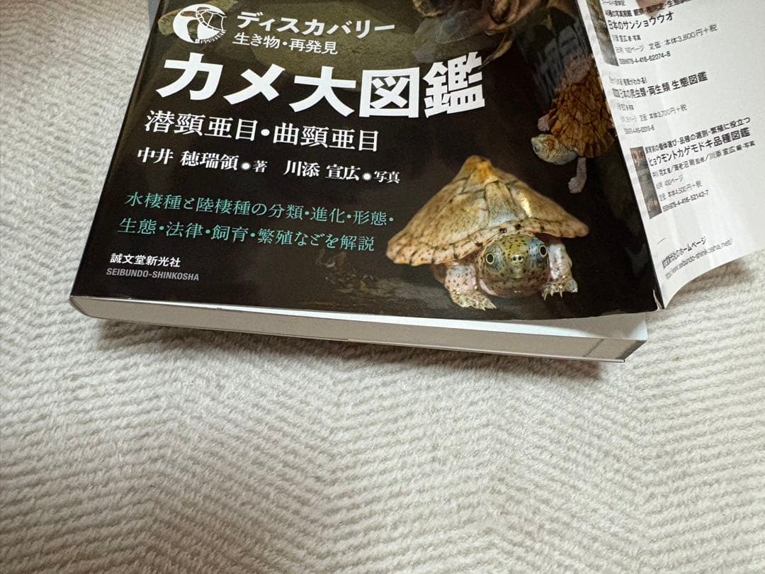 カメ大図鑑2冊
