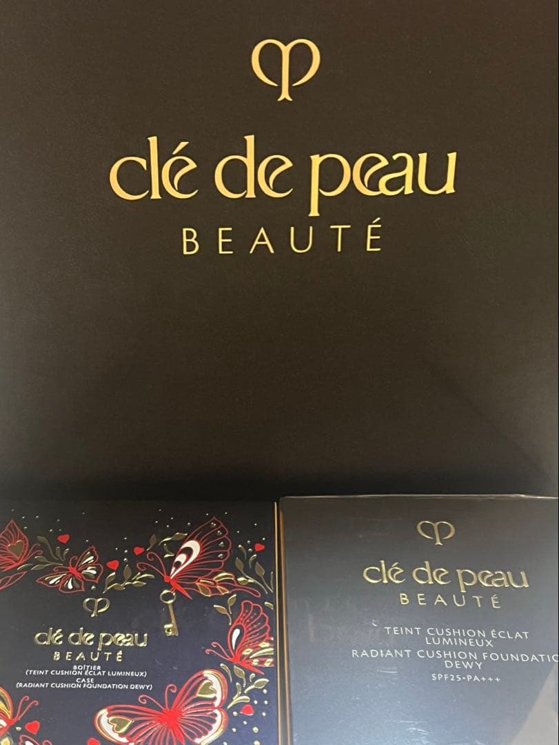 最終値下クレドポーボーテタンクッションエクラルミヌ限定ピンクオークル00おまけ付