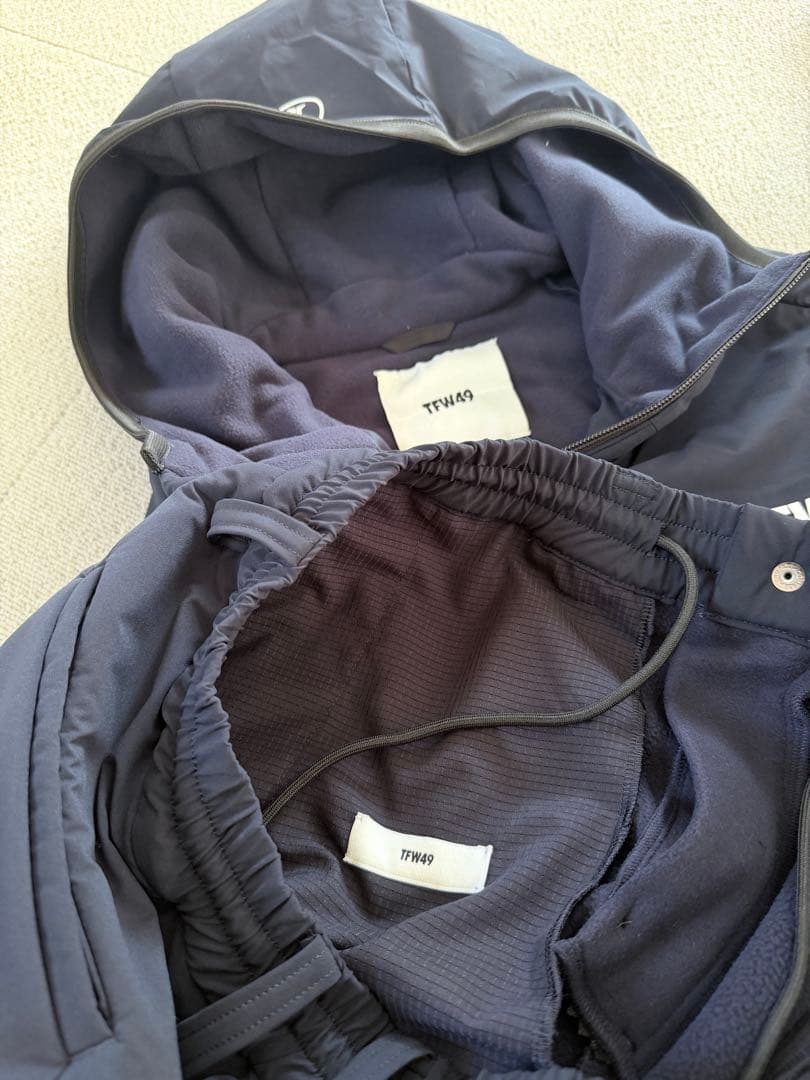 TFW49　FLEECE フーディ　パンツ　　セットアップ 上XL下L