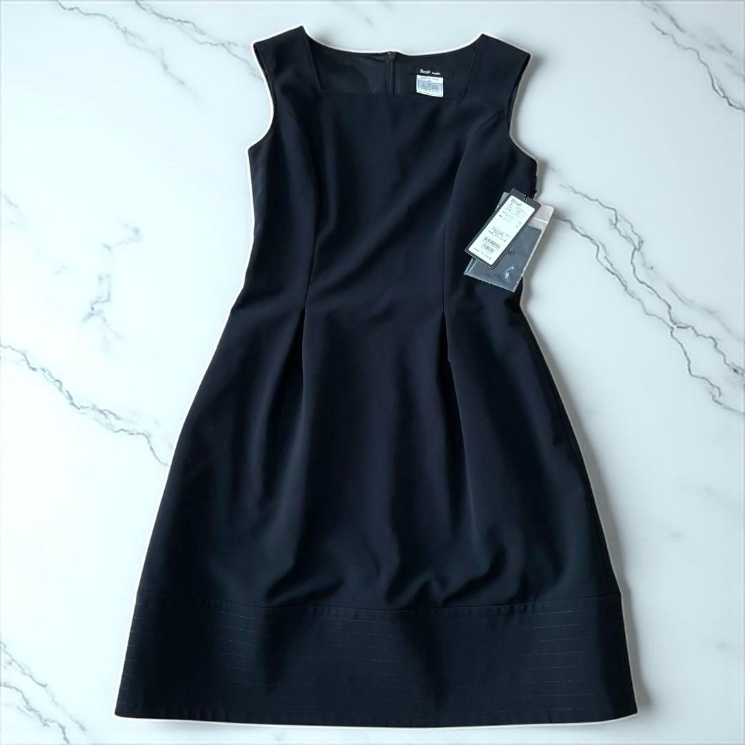 新品タグ付　ルネベーシック ワンピース 黒 34フォーマル Rene Basic