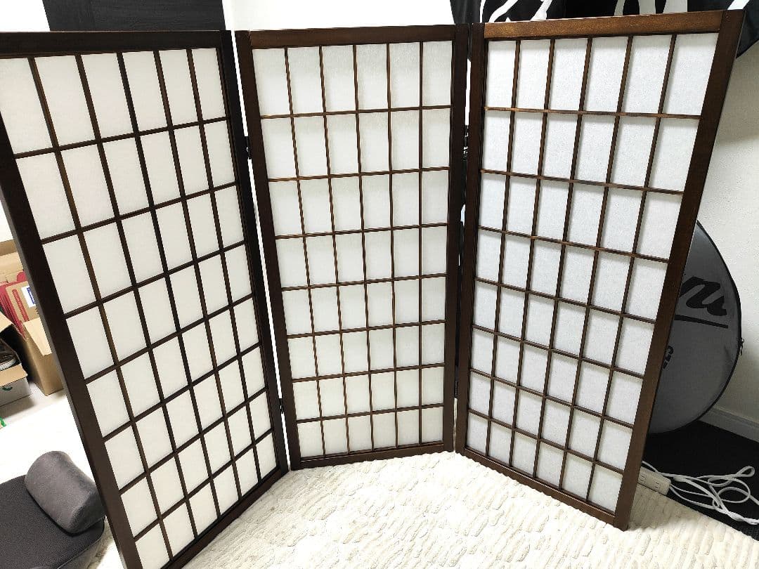 和風 屏風 ついたて 間仕切り パーテーション 障子風 和風衝立 パーティション