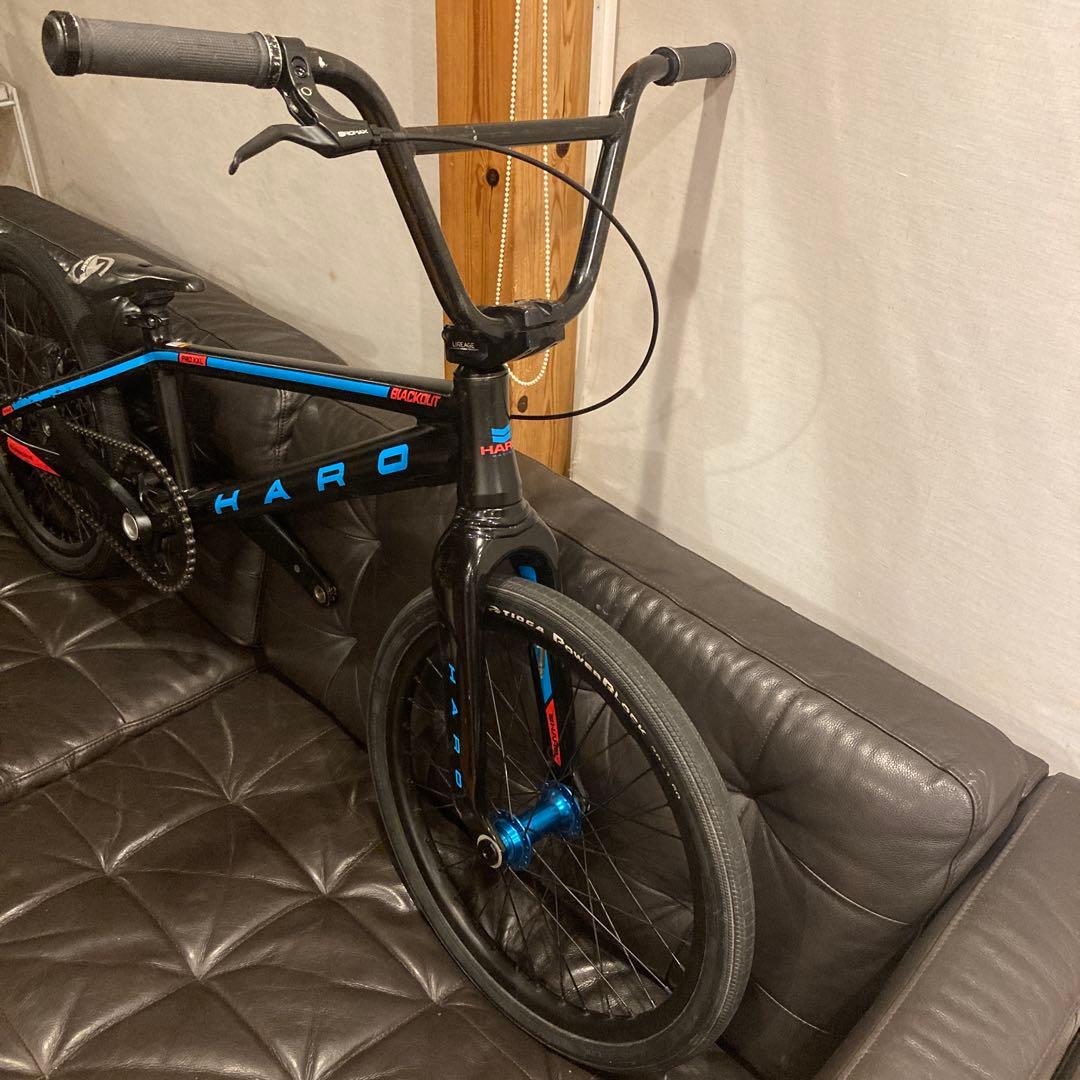 BMX、レーサー、HARO Black Out Pro XXL、カーボンフォーク