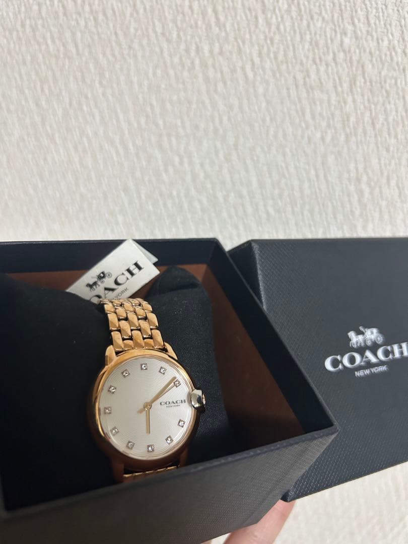 coach腕時計⌚︎ピンクゴールド