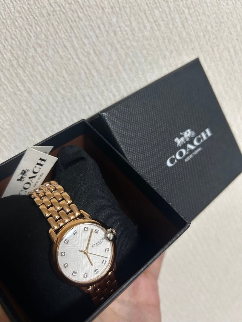 coach腕時計⌚︎ピンクゴールド