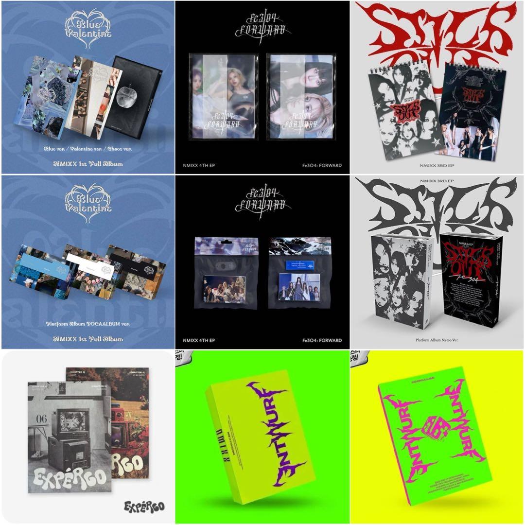 【新品未開封】NMIXX アルバム Blue Valentine　18点セット