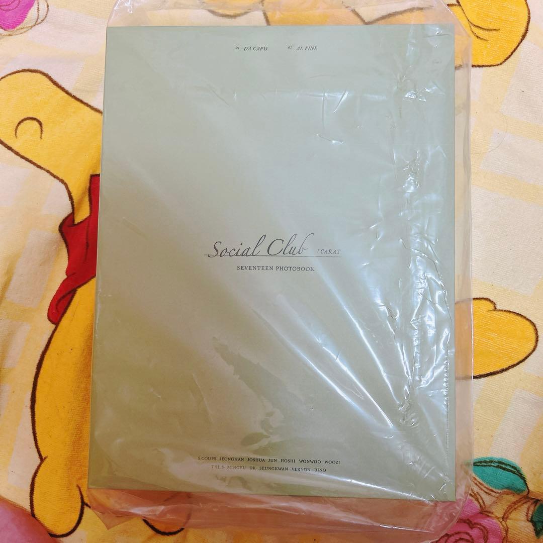 SEVENTEEN 写真集　SOCIAL CLUB : CARAT SET