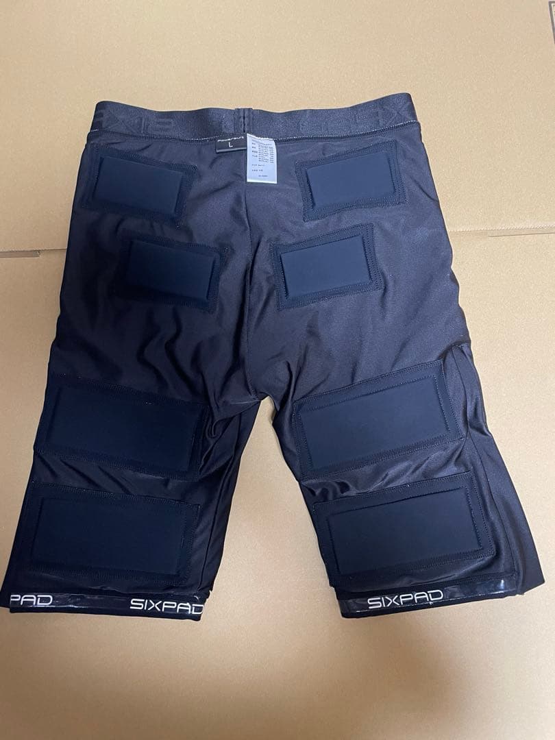 SIXPAD EMSトレーニングウェア パワースーツ上下　Ｌ　ブラック