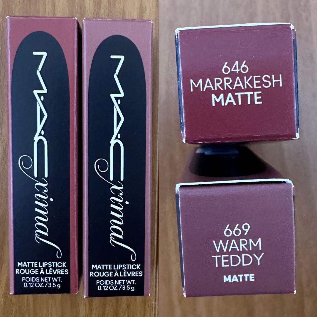 MAC マキシマルシルキーマットリップスティック2本セット