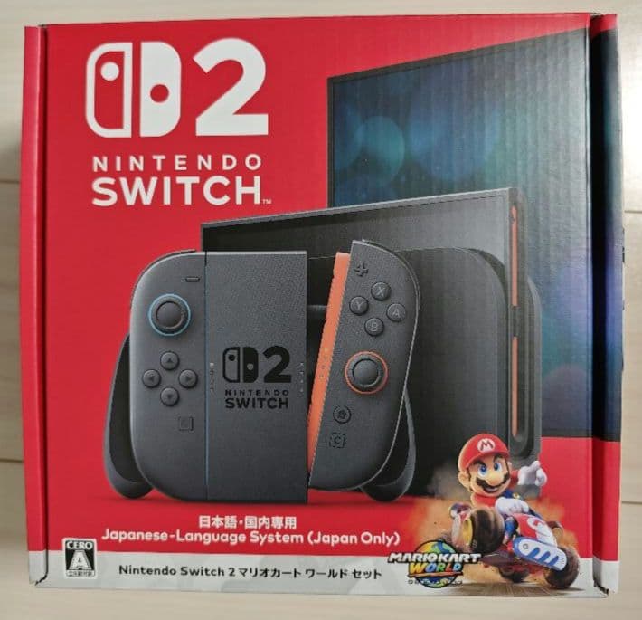 Nintendo Switch 2　マリオカートワールドセット 本体　新品