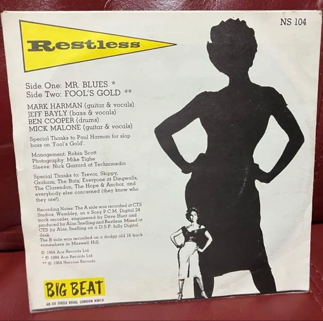 洋楽 Restless /7inch/Mr. Blues / Fool's Gold