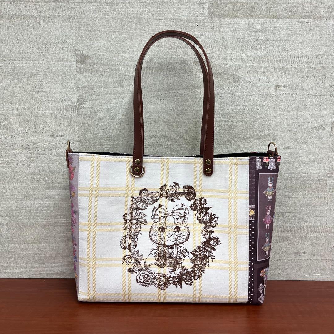 ジョリーフルール　マイリトルテイラー　名古屋クリマ　高級持ち手トートバック⑨