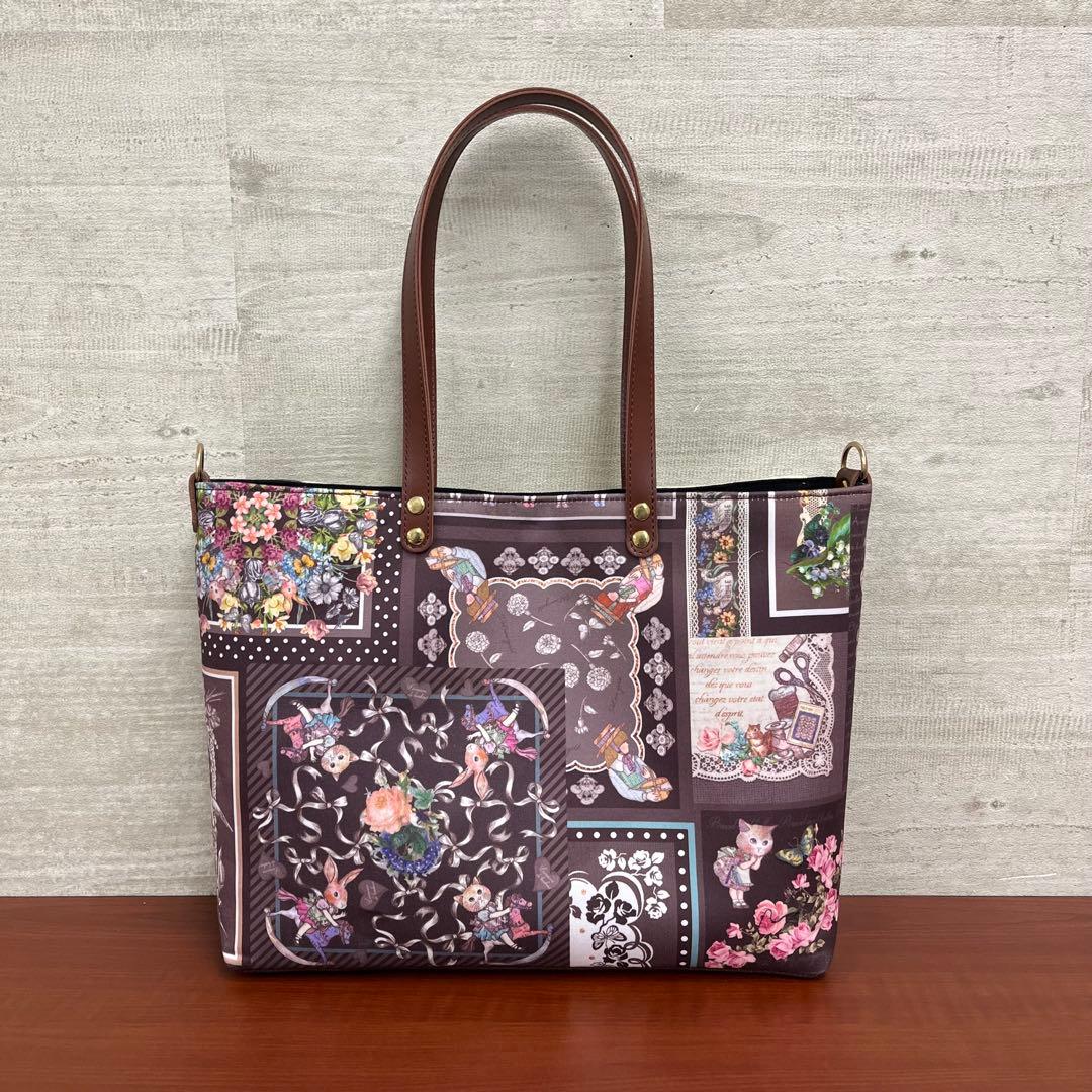 ジョリーフルール　マイリトルテイラー　名古屋クリマ　高級持ち手トートバック⑨