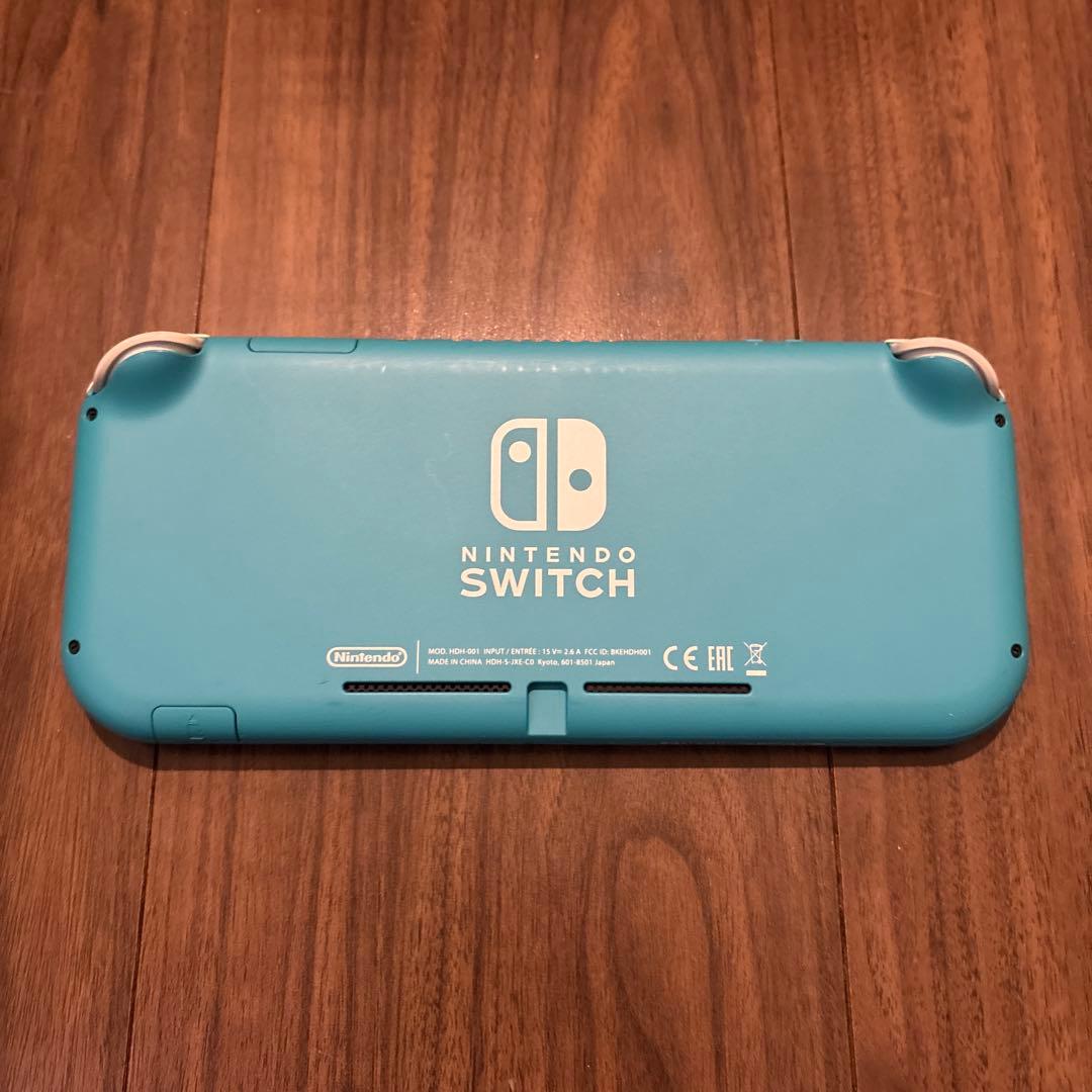 Nintendo Switch Lite本体 ターコイズ ACアダプターあり