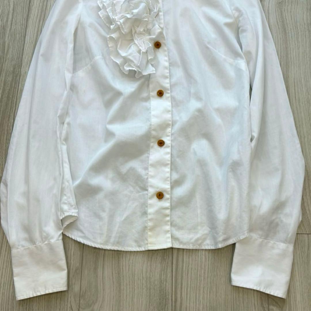 Vivienne Westwood RED LABEL 長袖シャツ フリル M