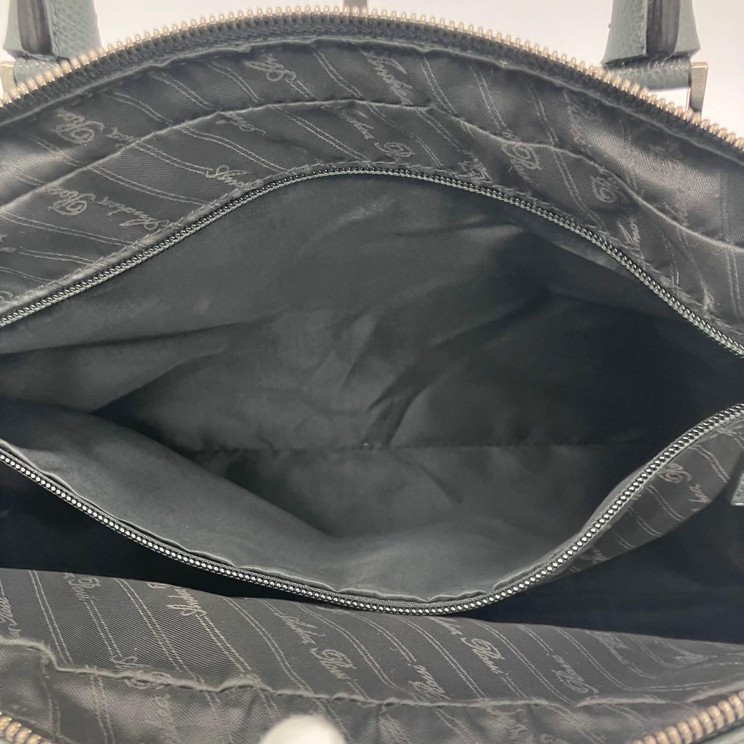 ⭐️定価6万 美品⭐️ Andrea Rossi グレージュ ビジネスバッグ シボ革