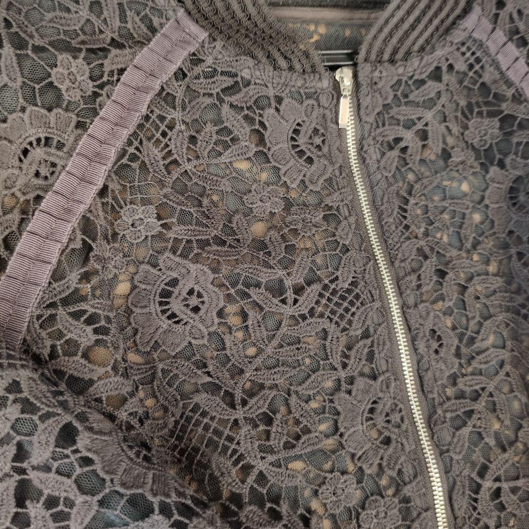 新品タグ付き♡RADIATE カットワークレースチュールブルゾン