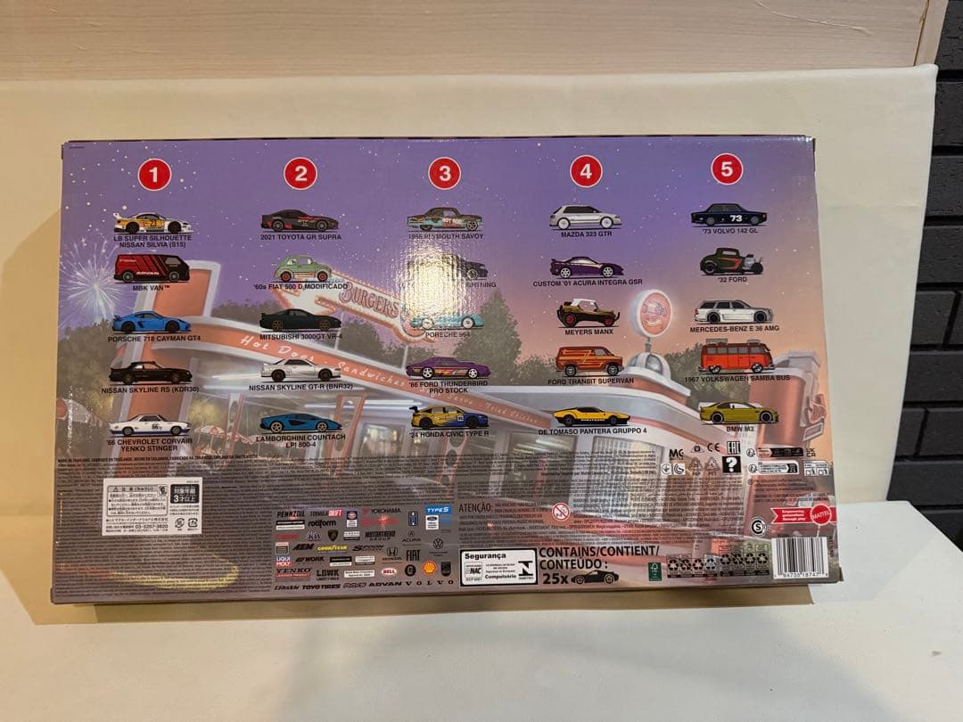 新品未開封 ホットウィール ブールバード 25カー ファクトリーセット