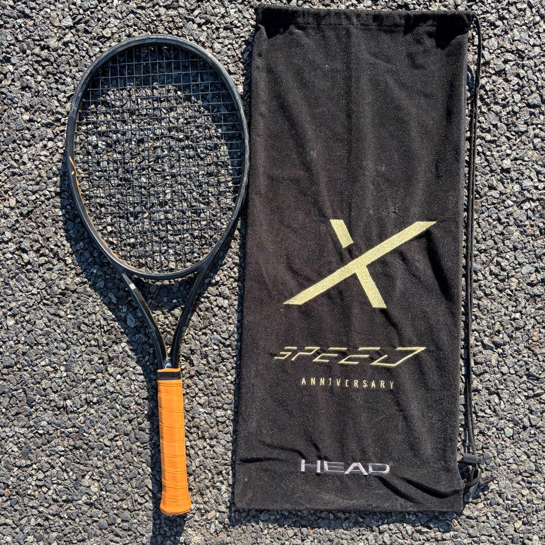 【‪美品】HEAD スピードX MP 10周年記念モデル ブラック×ゴールド