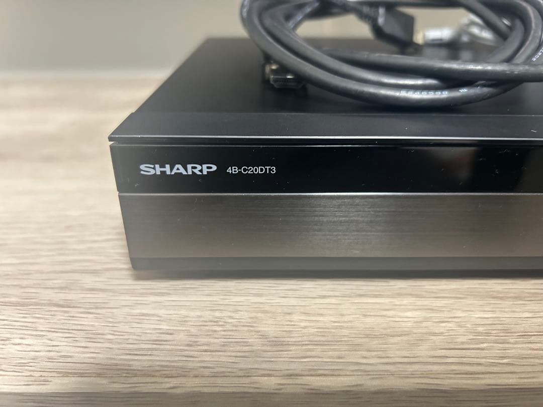 SHARPシャープアクオス 4K4B-C20DT3 2TB 3番組同時録画 BD