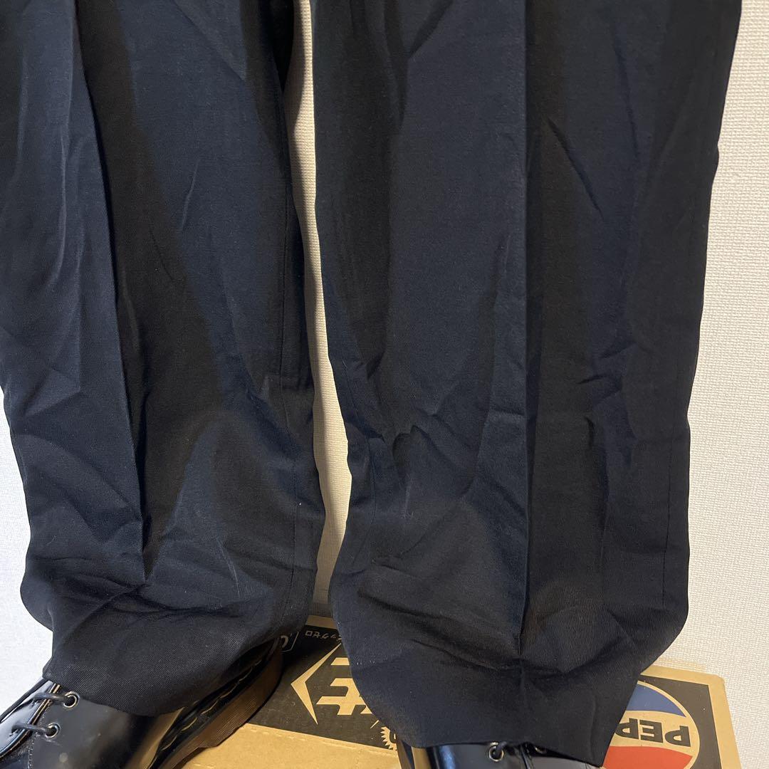 す*る様 50s ビンテージ ミリタリー ブラック ノータック スラックス 米軍