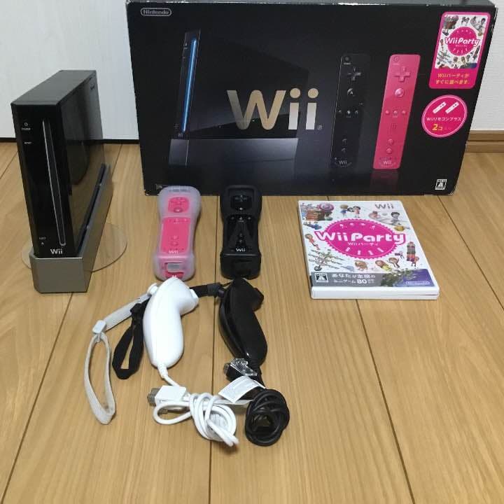 本日17時まで10000円！！！Wii 本体 (ブラック) wiiパーティ同梱