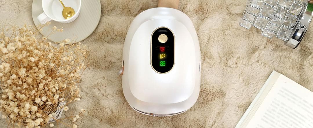 ハンドケア　マッサージ　リラクゼーション　揉み　加圧&指ストレッチ&温熱　両手