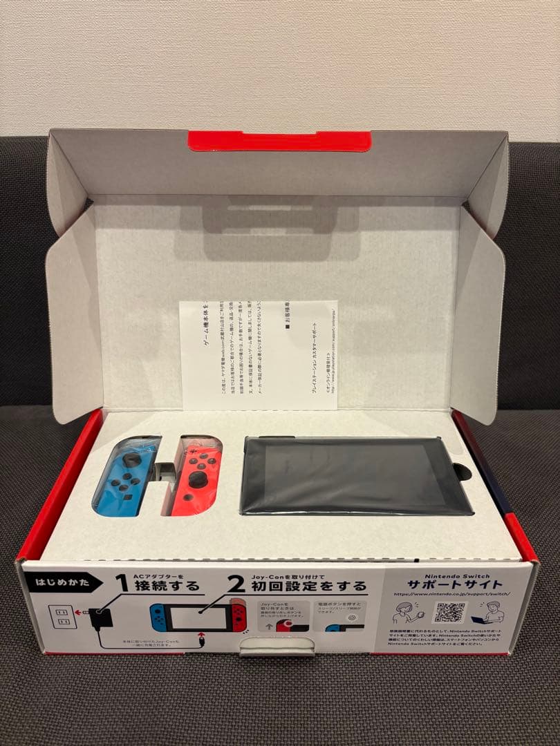 ‼️ 新品 ‼️Nintendo Switch 本体 ‼️ 新品 ‼️ 青・赤ジョイコン