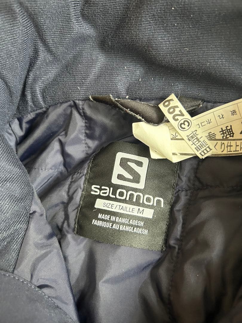 【ぴょんぴょん様】Salomon ネイビー　スキージャケット (JAPAN L）