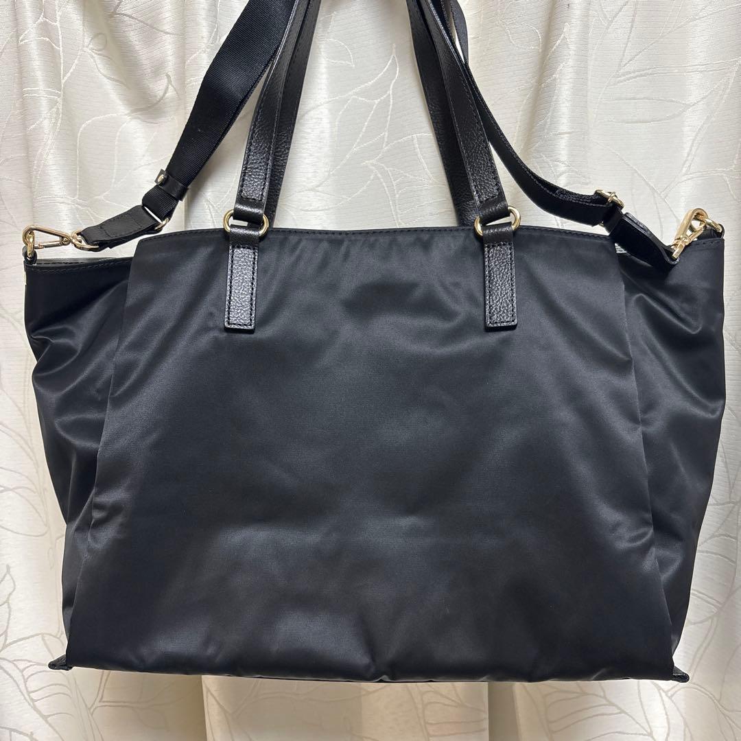 未使用ラシット大容量三層構造ポケット多数15インチPC入るお仕事2wayバッグ