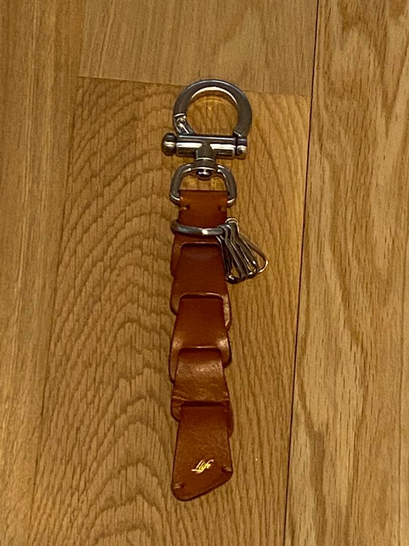 小物 Llife LEATHER KEY CHAIN SIENNA