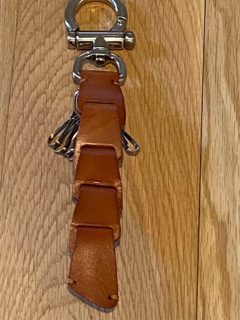 小物 Llife LEATHER KEY CHAIN SIENNA