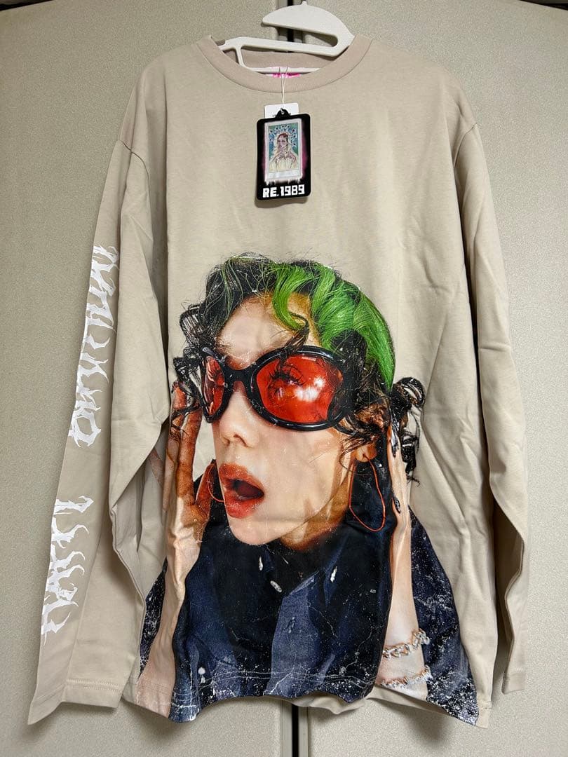 新品タグ付き✨Re. アールイードット仲里依紗BirthdayロングTシャツ