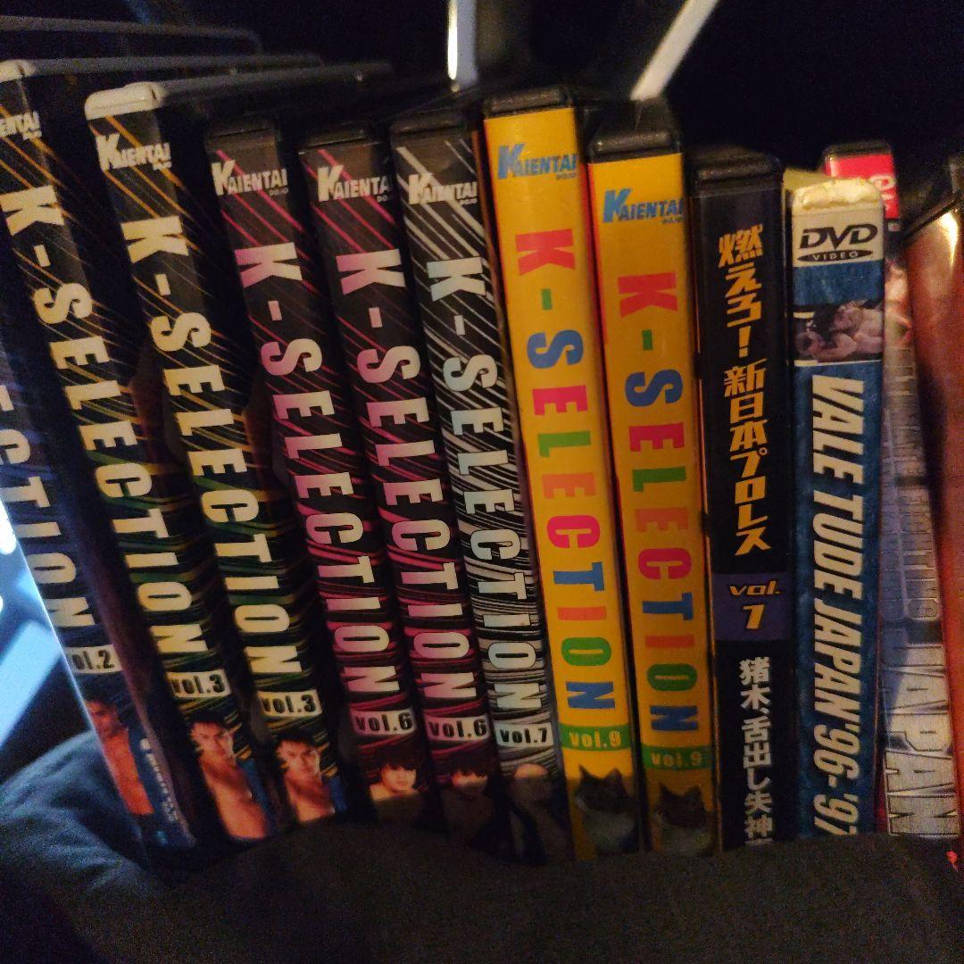 プロレス系　dvd まとめ売り k-selection 新日本プロレス他