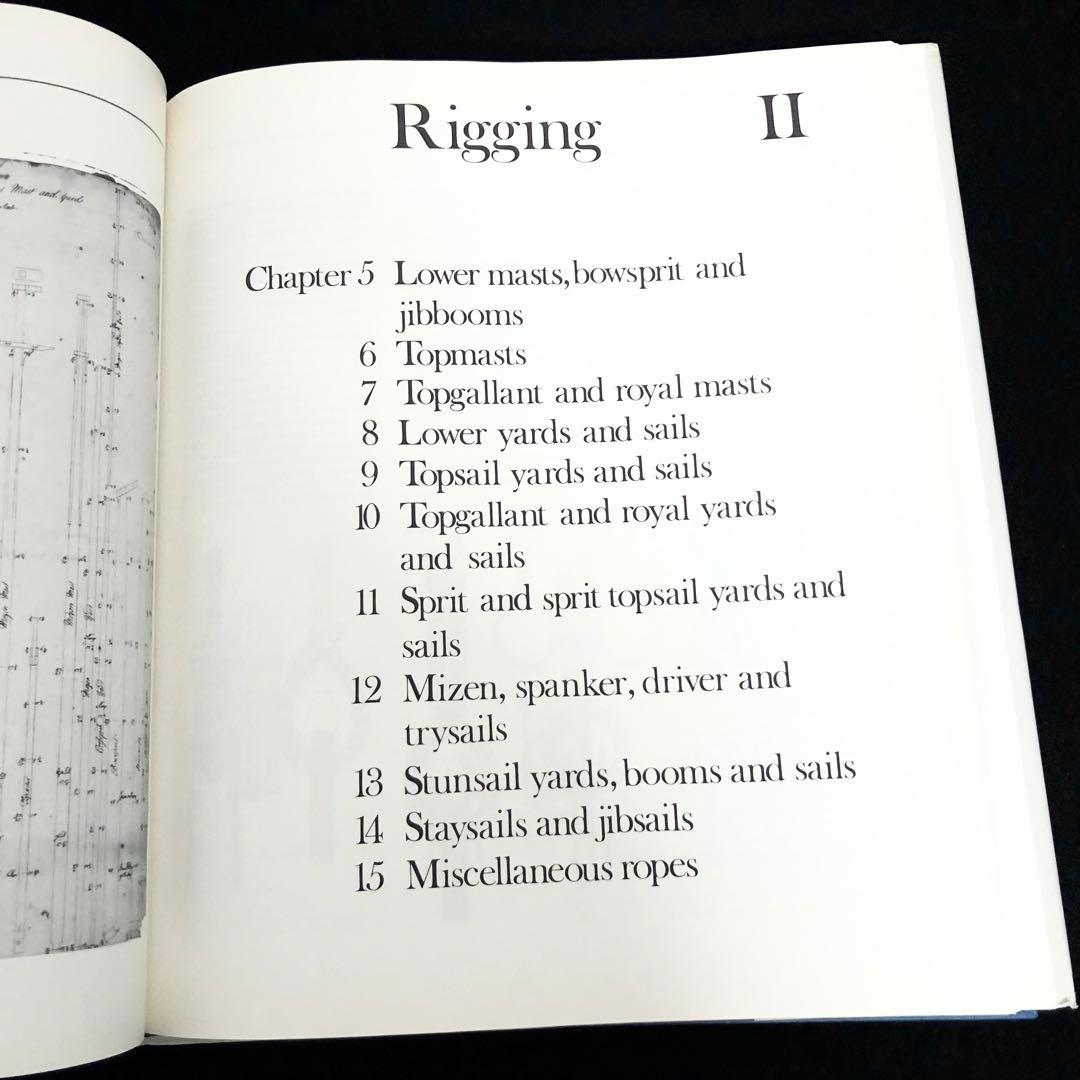 【帆船模型資料】英国帆装軍艦のマスティングとリギング