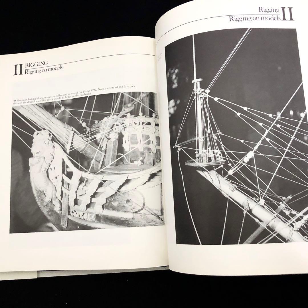 【帆船模型資料】英国帆装軍艦のマスティングとリギング