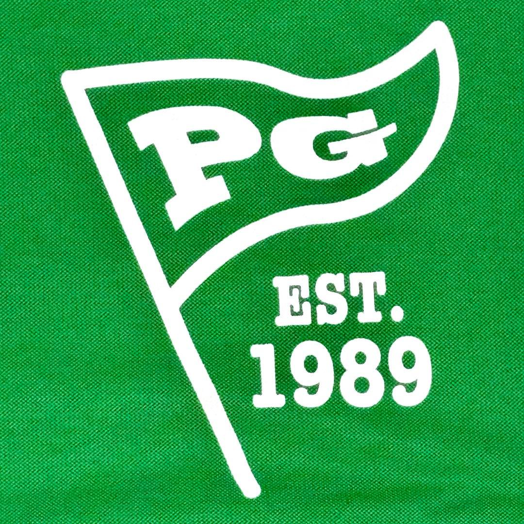 【極美品】パーリーゲイツ　半袖ポロシャツ　ロゴ　ゴルフ グリーン　M