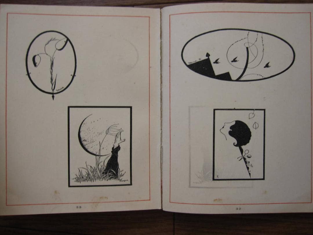 希少本　女性のカット　山名文夫　Ayao Yamana　山六郎　ビンテージ本