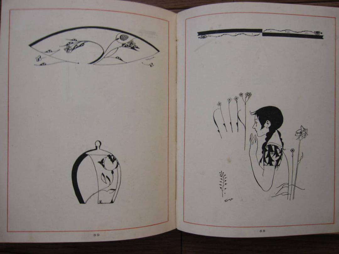 希少本　女性のカット　山名文夫　Ayao Yamana　山六郎　ビンテージ本