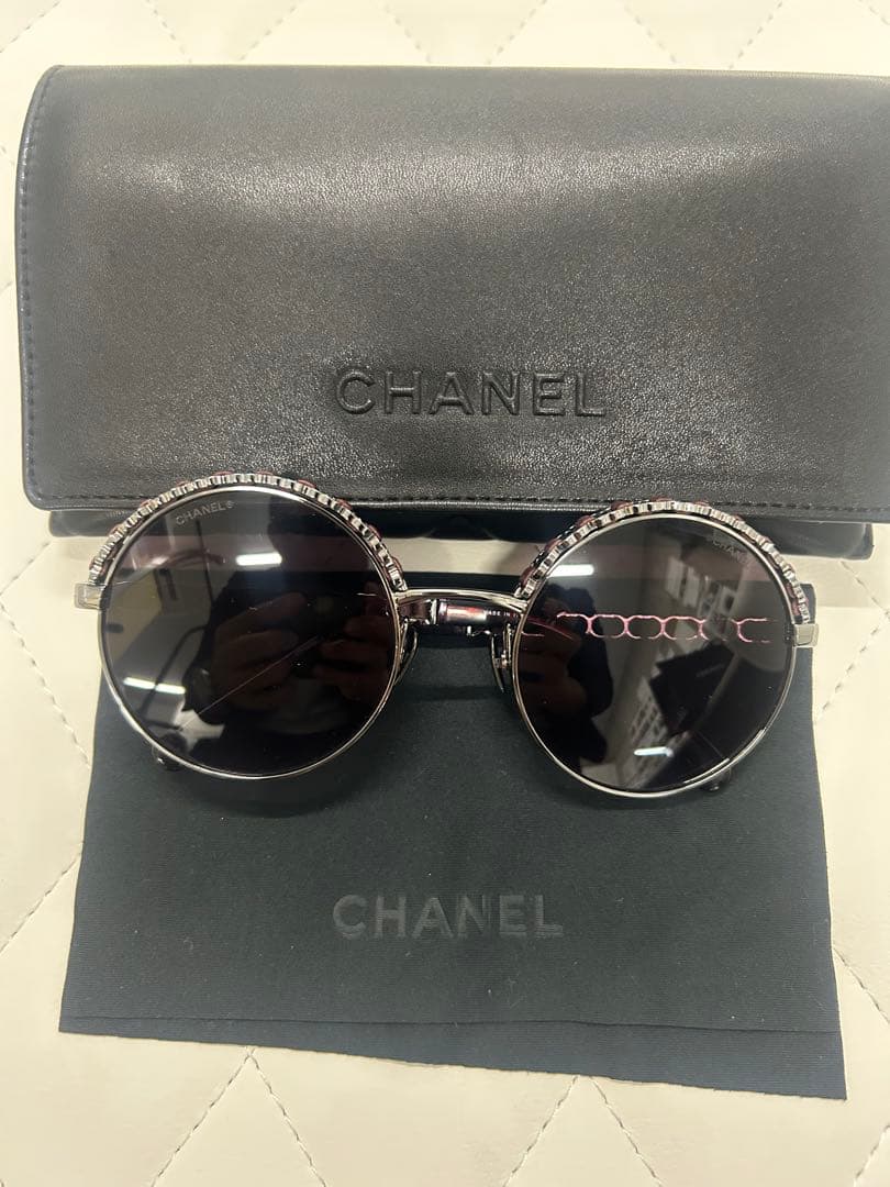 【未使用美品】シャネルCHANEL サングラス 完売品 レア商品