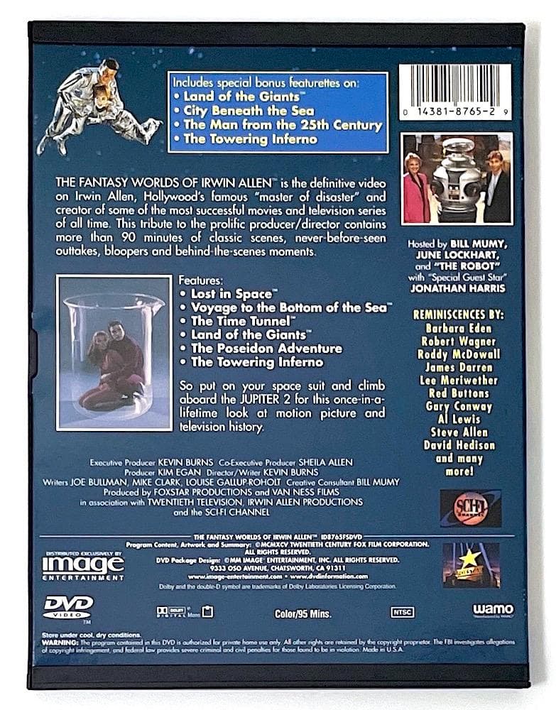 廃盤 DVD THE FANTASY WORLDS OF IRWIN ALLEN